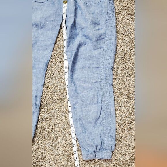 Athleta Blue 100% Jogger Pants - Picture 3 of 7